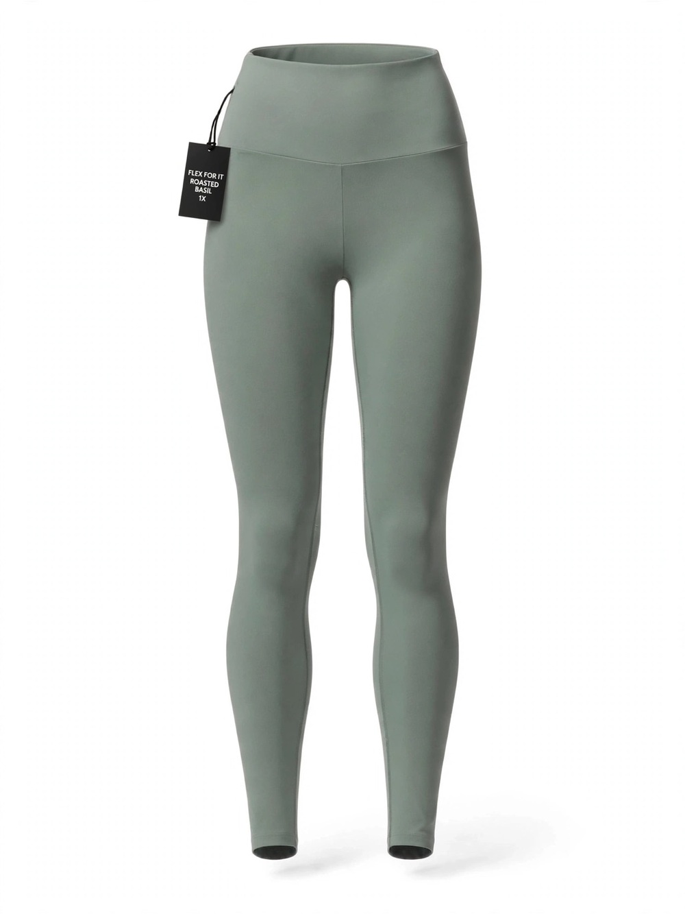 90 Degree By Reflex Women's Light Green High-Waist Active Leggings